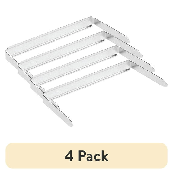 (4 pack) ACCO® Economy Prong Fastener Base for Standard 2-Hole Punch (A7012993)