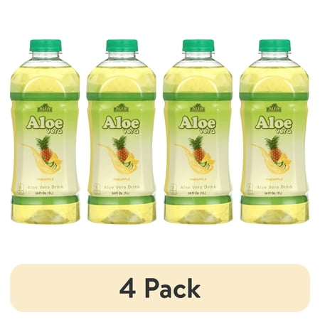 (4 pack) ALFA VITAMINS® Aloe Vera Drink - Pineapple