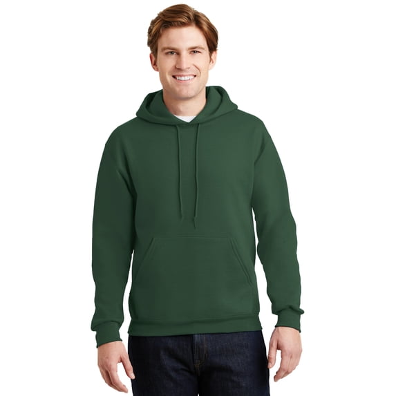 (4 pack) Adult 9.5 oz. Super Sweats NuBlend Fleece Pullover Hood