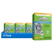 4 pack Affresh Washer Cleaner Tablets, 5 Count