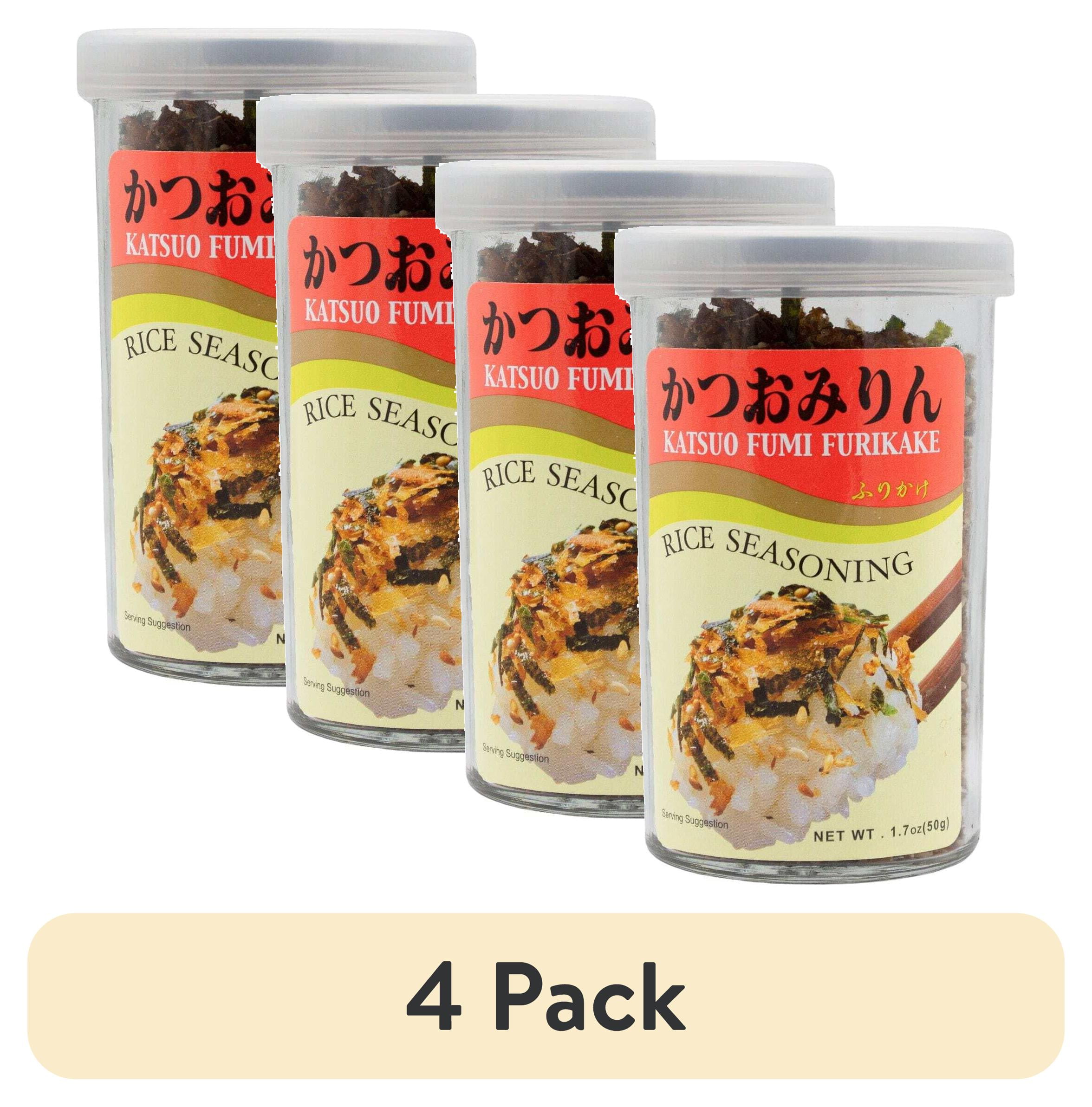 6 pack) Ajishima Foods Katsuo Fumi Furikake Rice Seasoning, 1.7 oz