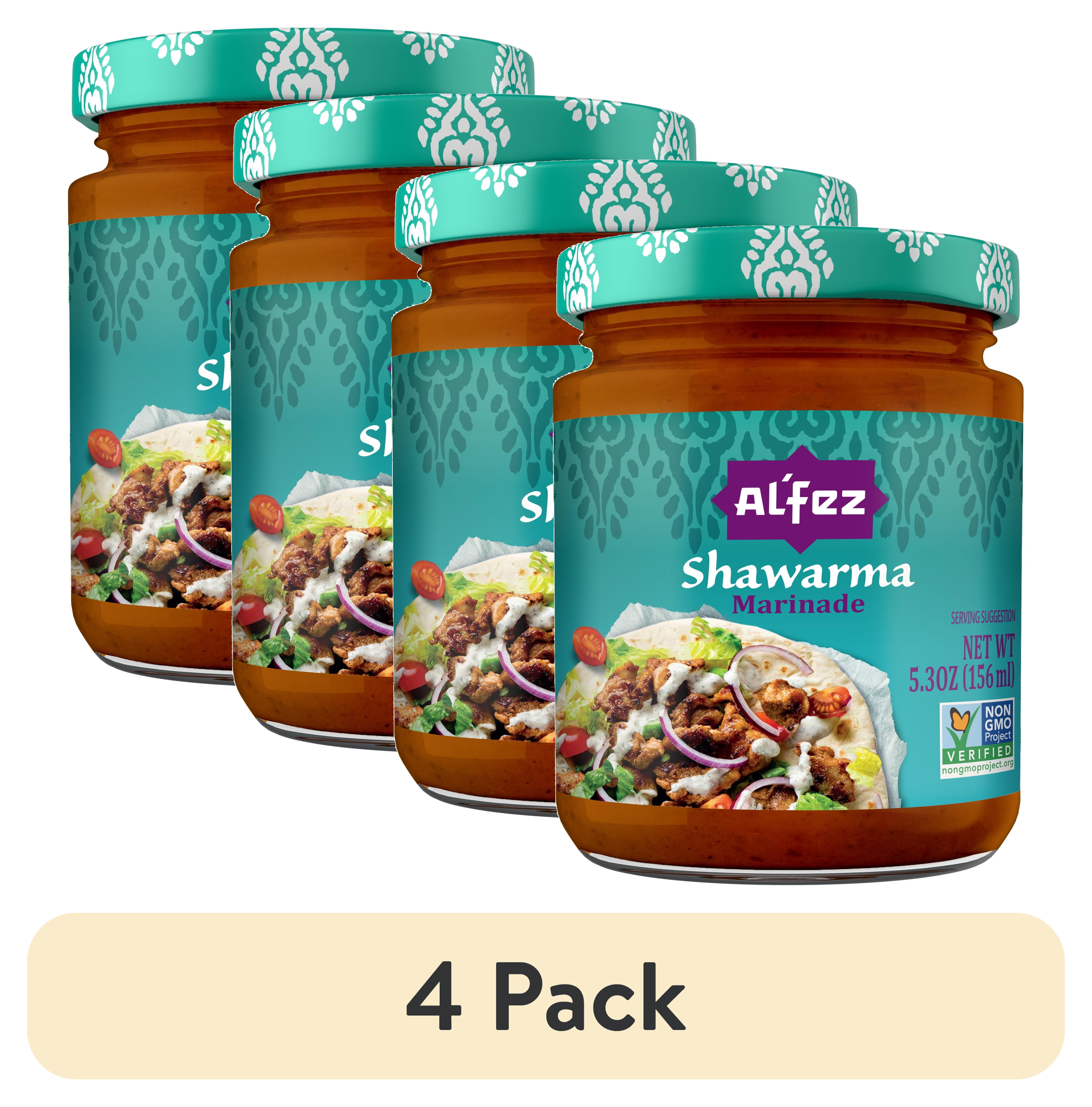 (4 pack) Al 'Fez Shawarma Marinade, 5.3 Ounces