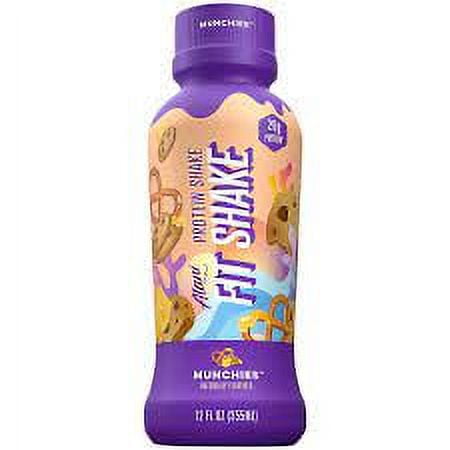 (4 pack) Alani Nu, Fit Shake, Protein Shake, Munchies, 20 Grams Protein, 12 fluid oz.