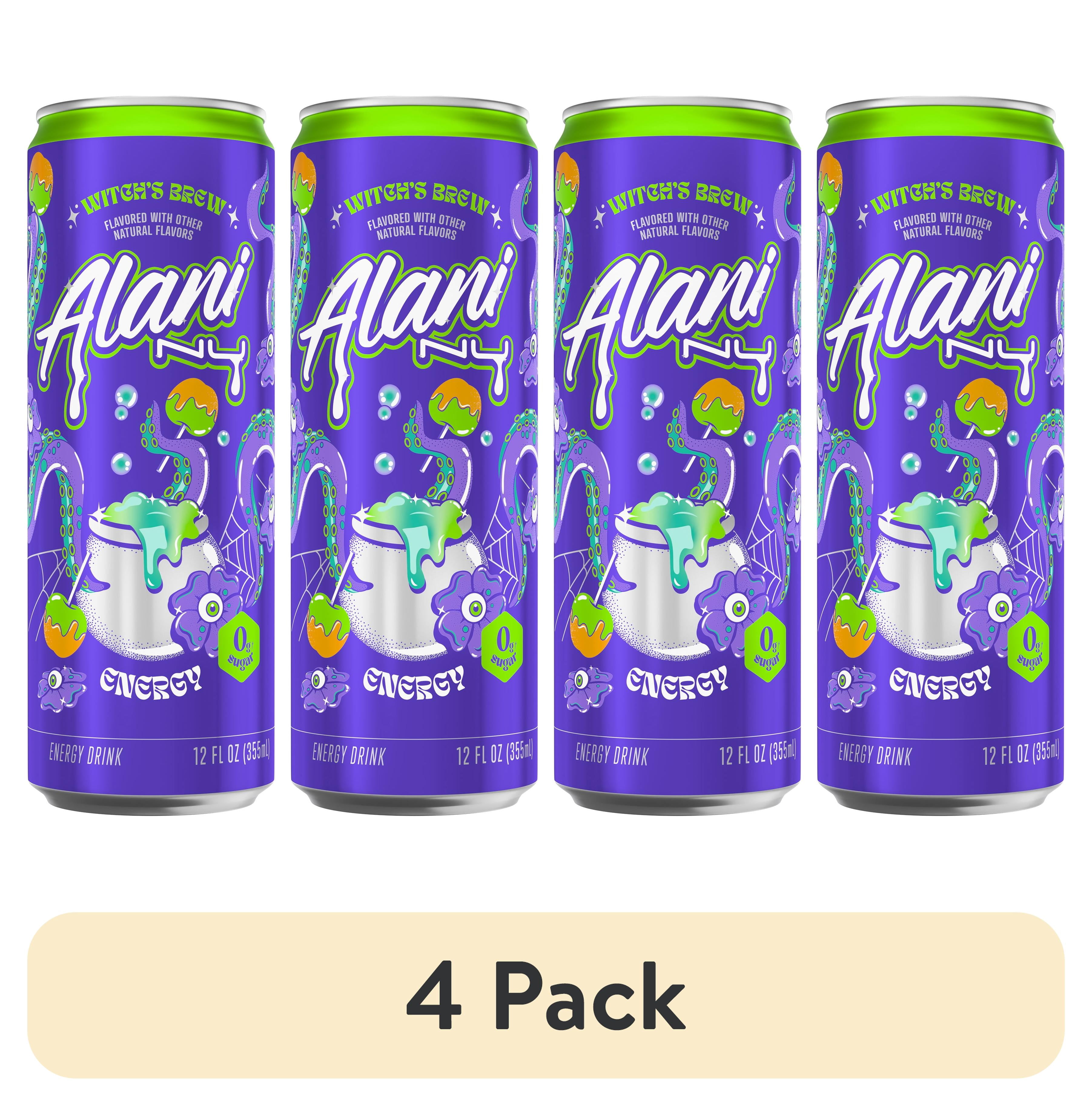(4 pack) Alani Nu, Witch's Brew 12 fl oz, Single Can