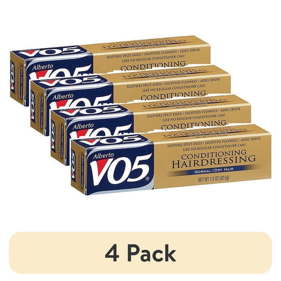 (4 pack) Alberto VO5 Conditioning Hair Dressing Normal/Dry Hair, 1.5 oz