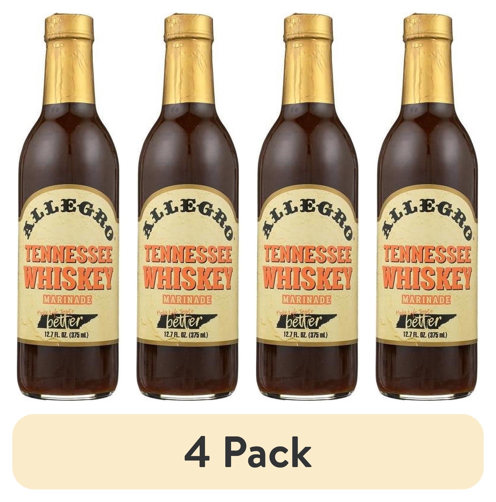 (4 pack) Allegro Tennessee Whiskey Marinade, 12.7 fl oz