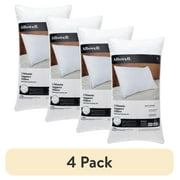 (4 pack) Allswell Ultimate Support Bed Pillow with Dual Function Fill and Removable Cover, King