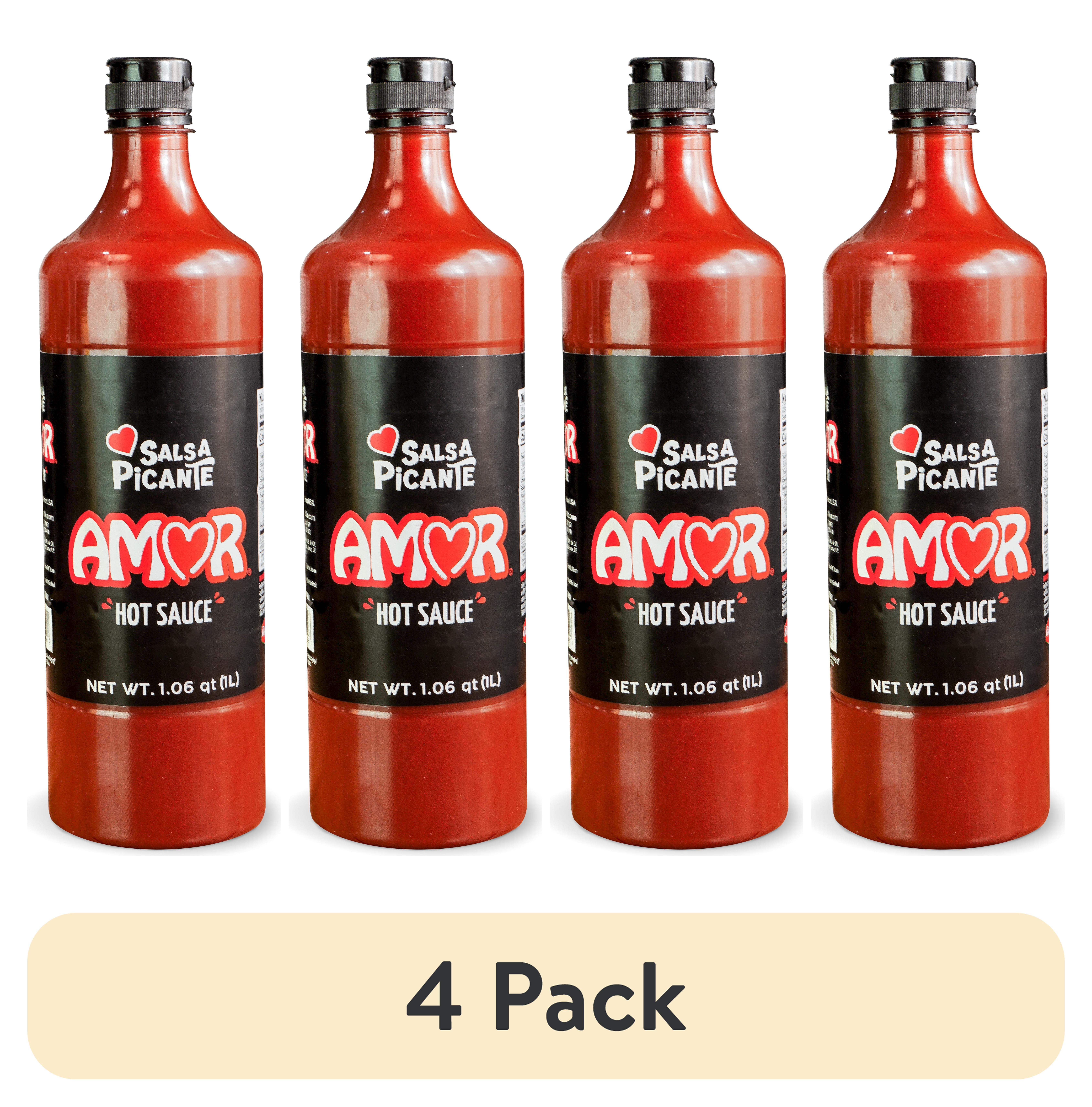 (4 pack) Amor Salsa Hot 12/33oz