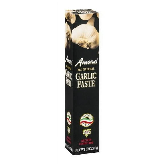 (4 pack) Amore Garlic Paste 3.2 oz (90g)