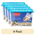 thumbnail image 1 of (4 pack) Aqua Culture Pet Carrier for Small Animals, Amphibians, and Fish, 1 of 8