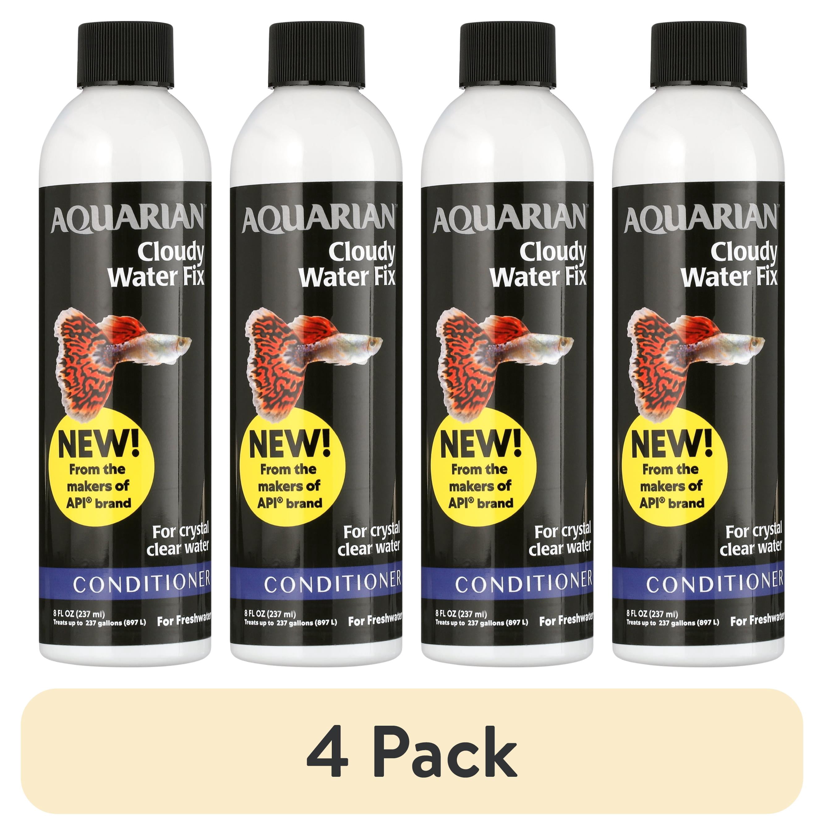 (4 pack) Aquarian By API Cloudy Water Fix 8 oz. Bottle