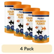 (4 pack) Aqueon Goldfish Food Flakes 7 Ounces