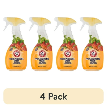 (4 pack) Arm & Hammer Fruit & Vegetable Wash, 500.0 ML