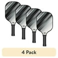 thumbnail image 1 of (4 pack) Athletic Works Fiberglass Pickleball Paddle, Black/Gray, 1 of 6