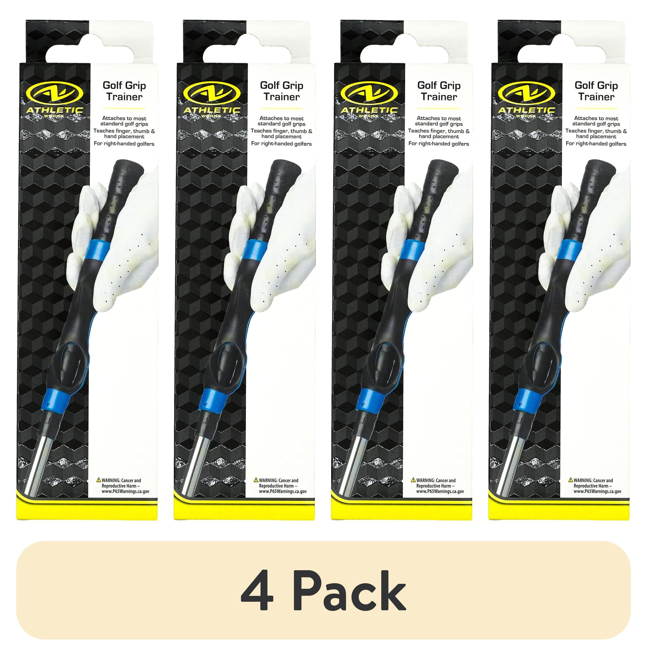 (4 pack) Athletic Works Golf Grip Trainer, Right-Handed