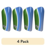 (4 pack) Athletic Works Soccer Shin Guard Large