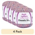 thumbnail image 1 of (4 pack) Aunt Lydia's Classic Crochet Thread Size 10-Pastels, 1 of 3