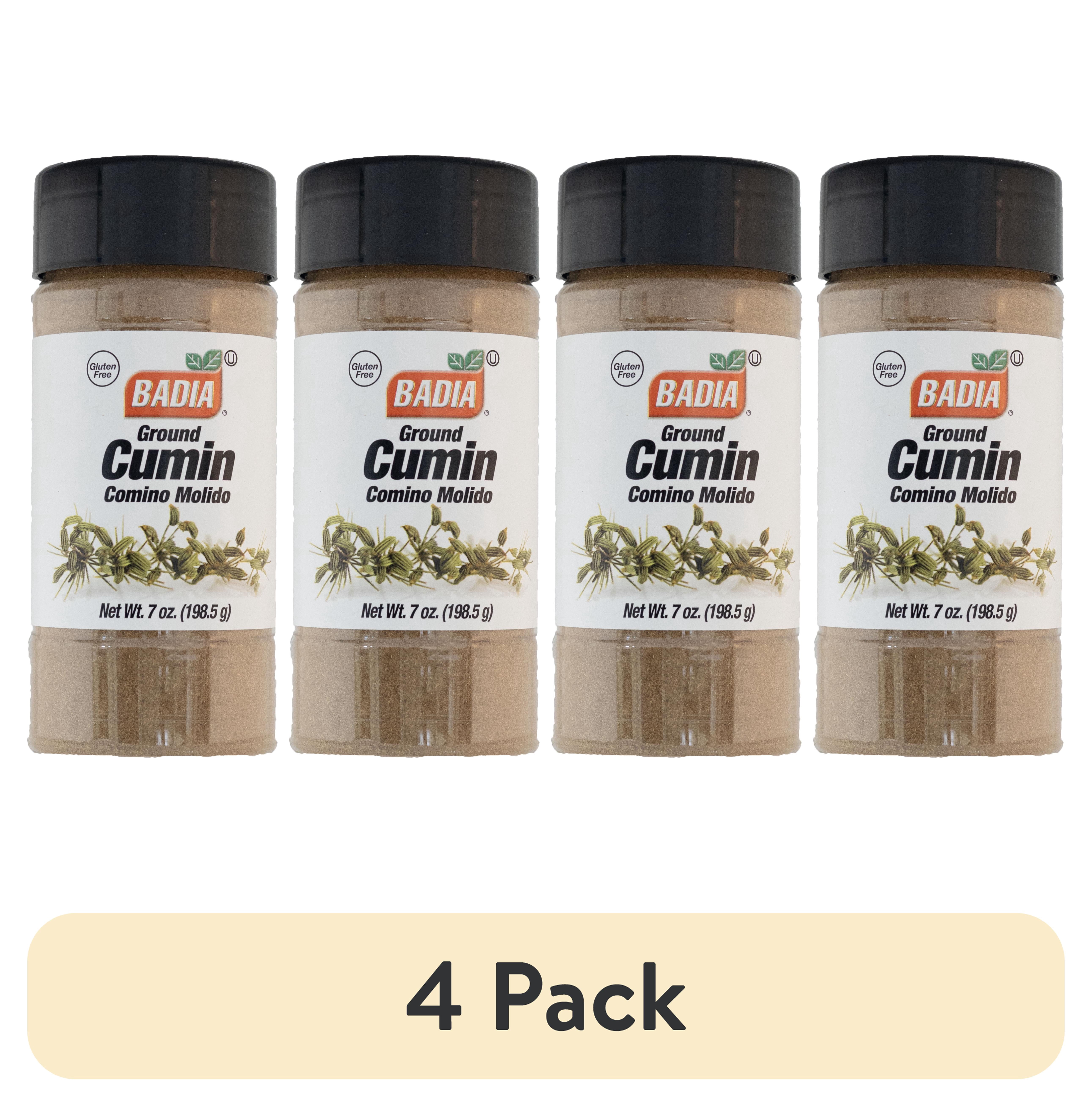 (4 pack) Badia Ground Cumin, 7 oz Bottle - Walmart.com