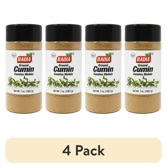 (4 pack) Badia Ground Cumin, 1.5 oz