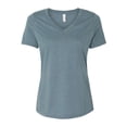 thumbnail image 1 of (4 pack) BELLA+CANVAS Women's Relaxed V-Neck Heather T-Shirt, 1 of 2