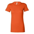 thumbnail image 1 of (4 pack) BELLA + CANVAS - Women's Slim Fit Tee - 6004 - Orange - Size: 2XL, 1 of 4