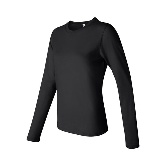 (4 pack) BELLA + CANVAS Womens Jersey Long Sleeve Tee