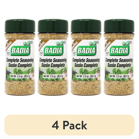 (4 pack) Badia Complete Seasoning 3.5 oz