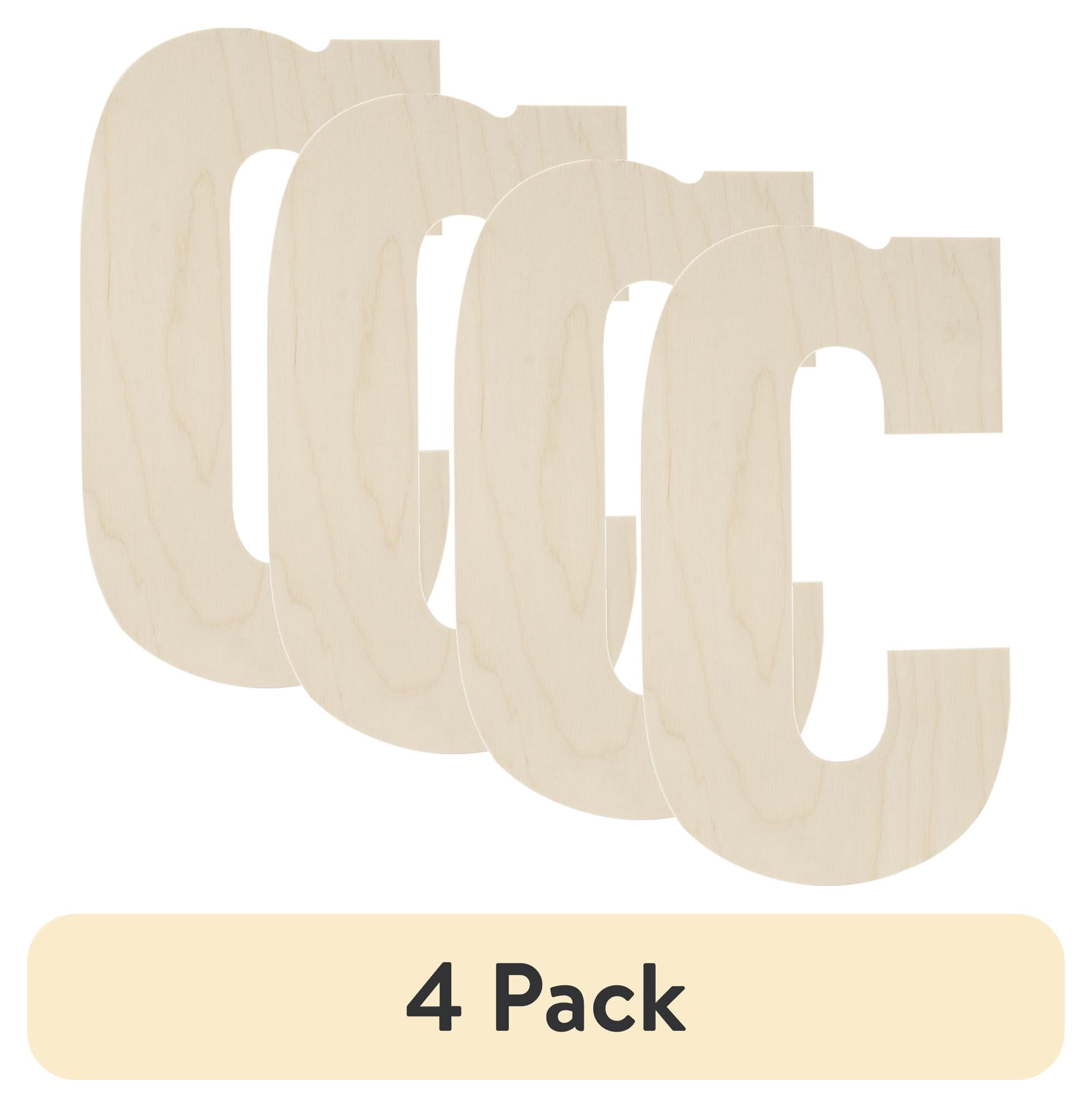 MPI Baltic Birch University Font Letters and Numbers, 5-Inch, Letter A