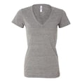 thumbnail image 1 of (4 pack) Bella + Canvas 8435 Ladies Triblend Short-Sleeve Deep V-Neck T-Shirt, 1 of 2