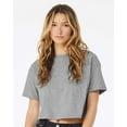 thumbnail image 1 of (4 pack) Bella & Canvas B05306023 Women Jersey Crop T-Shirt, Athletic Heather - Small, 1 of 5
