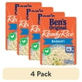 thumbnail image 1 of (4 pack) Ben's Original Ready Rice Basmati Rice, Easy Side Dish, 8.5 Ounce Pouch, 1 of 11