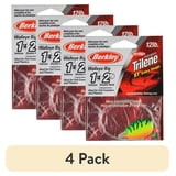 Wire Walleye Rig (4 pack) Berkley Walleye Mono Rig, Firetiger Indiana Blade, 4 - Walmart.com