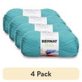 thumbnail image 1 of (4 pack) Bernat Satin Yarn (100G.3.5Oz), Aqua, 1 of 6
