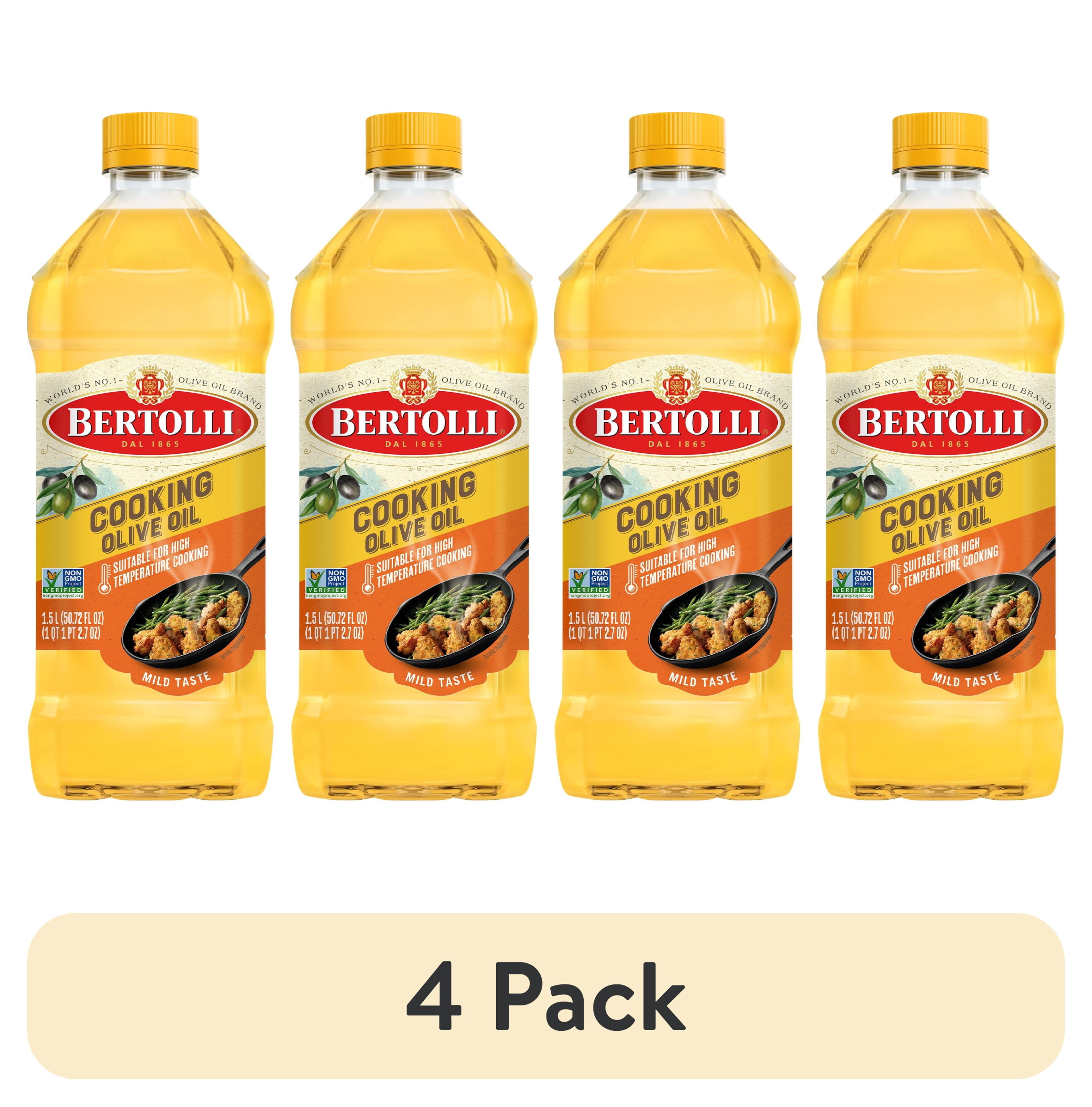 (4 pack) Bertolli Cooking Olive Oil, 50.7 fl oz