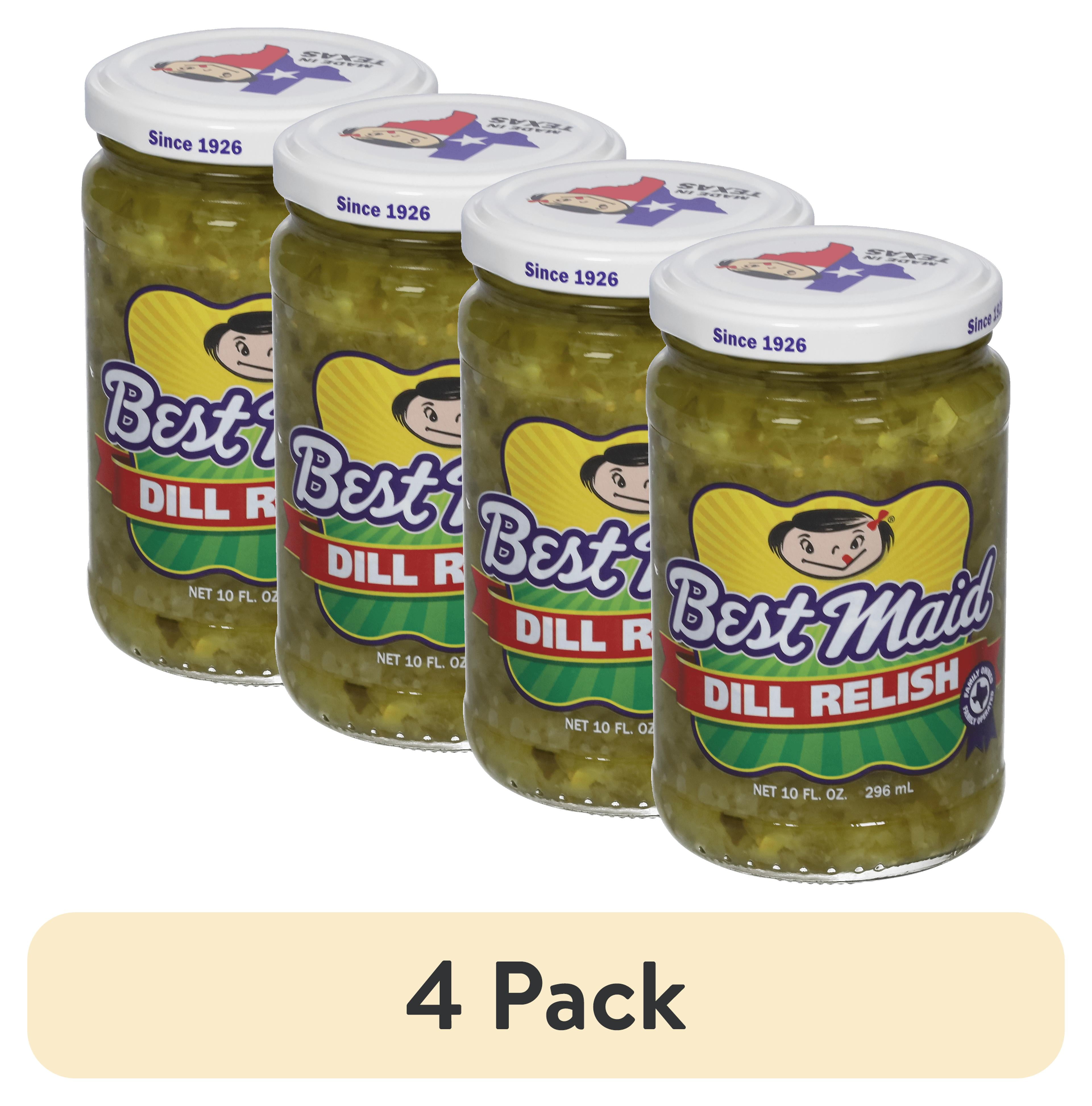 (4 pack) Best Maid Dill Relish 10oz