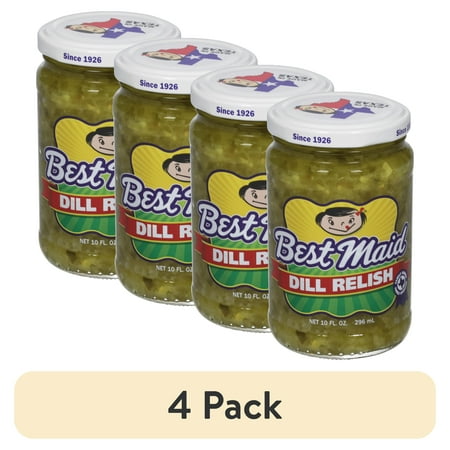 (4 pack) Best Maid Dill Relish 10oz