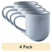 (4 pack) Better Homes & Gardens Denim Murphy Stoneware Mug