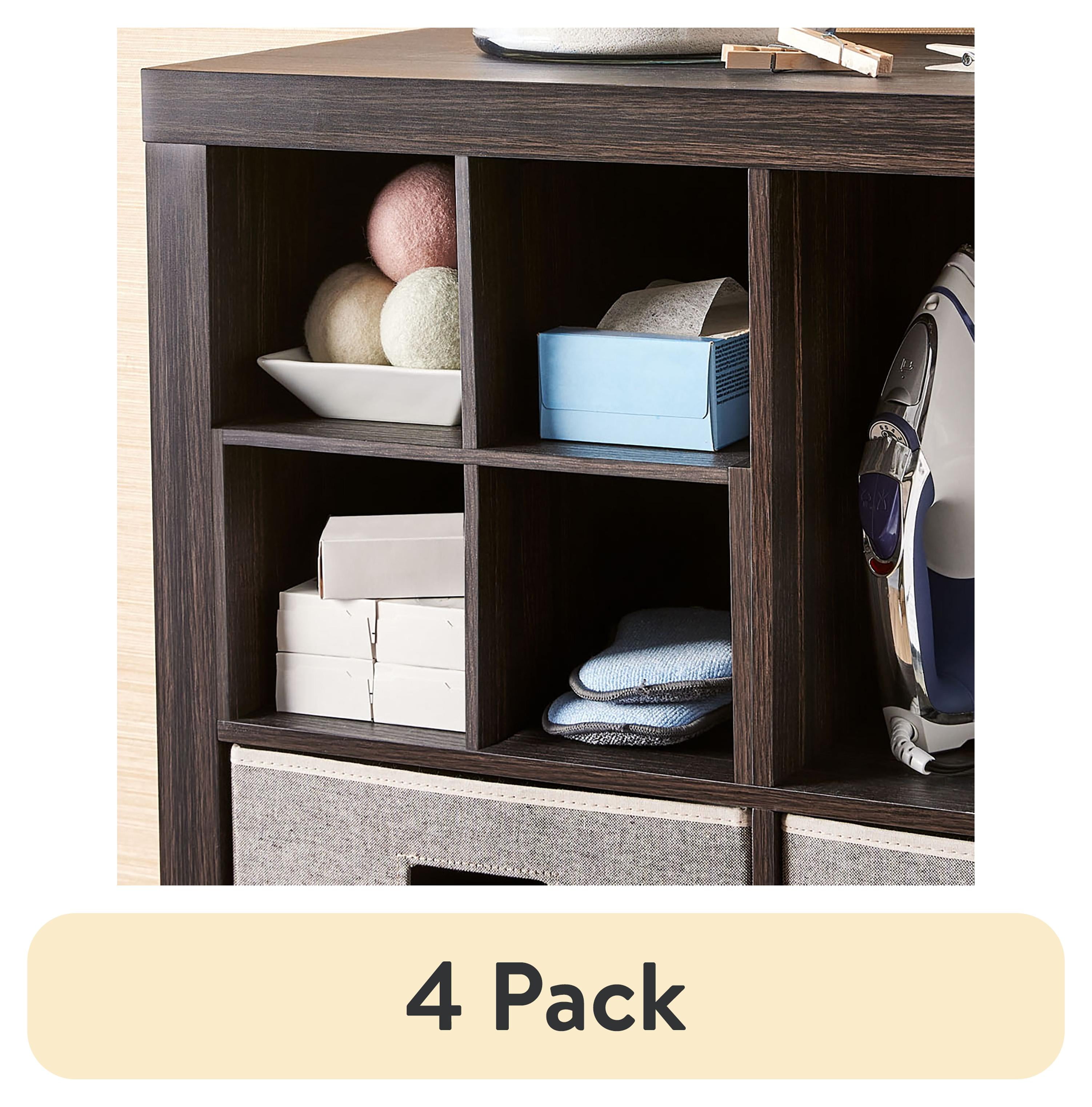 Better Homes & Gardens Quad Shelf Cube Organizer Insert - Walmart.com