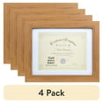 thumbnail interactive-video image 1 of (4 pack) Better Homes & Gardens – 8.5x11 Picture Frame – Wood Document Frame Wall Photo Frame, 1 of 7