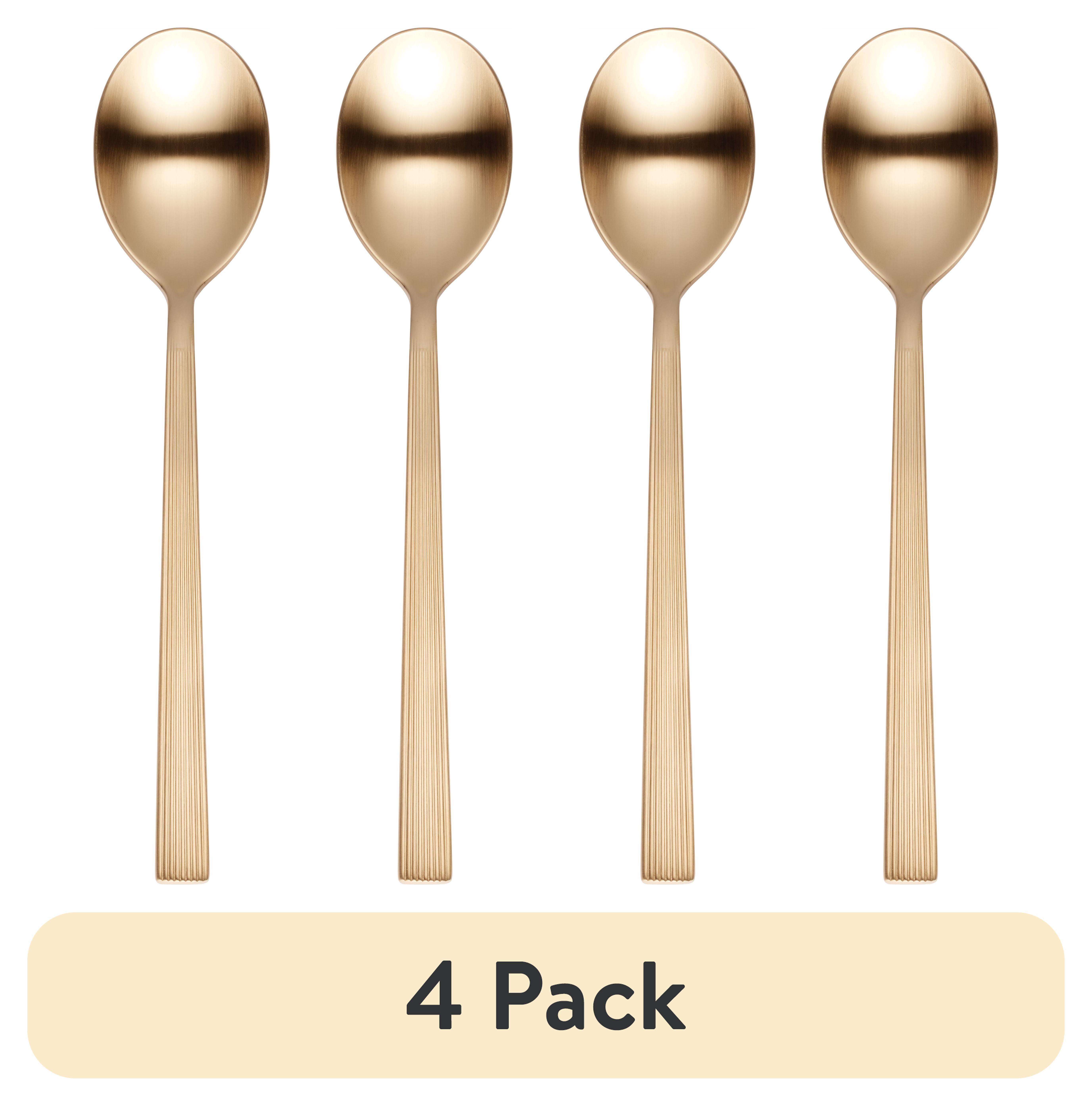 (4 pack) Better Homes & Gardens Stainless Steel Dinner Spoon