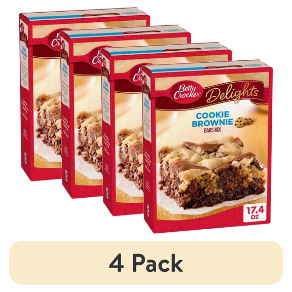 Betty Crocker Delights Cookie Brownie Bar Mix, 17.4 oz.