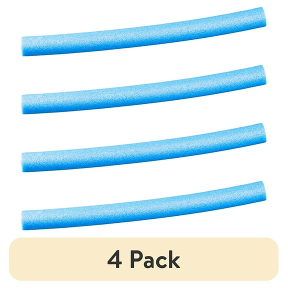 (4 pack) Big Joe Mega Swim Noodle Pool Noodle (Single Unit), Blue, 48 inches long