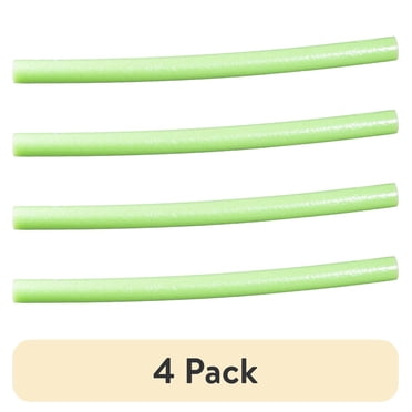 (4 pack) Big Joe Super Swim Pool Noodle (Single Unit), Green, 50 inches long, 3 inches wide