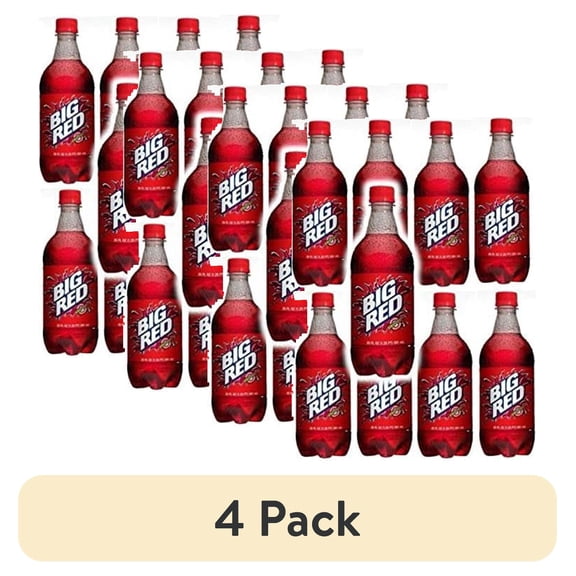 (4 pack) Big Red Soda (12)