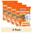 thumbnail image 1 of (4 pack) Bimbo Mini Mantecadas Vanilla Muffins, 4 count, Mini Muffins, 4.41 oz Bag, 1 of 9
