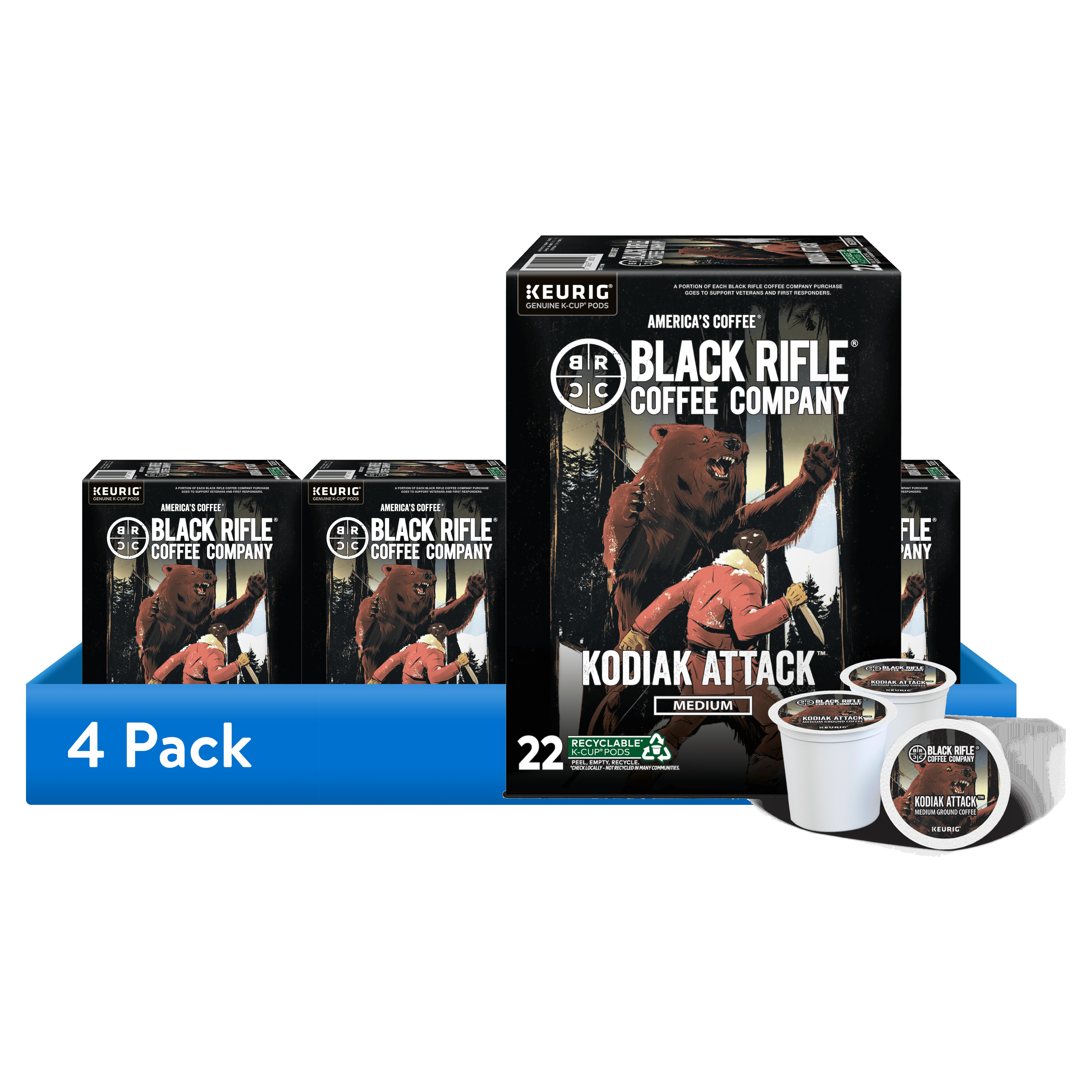 ブラックライフルコーヒー　キューリグ 48個 k-cup　バラエティ パック Amazon.com: Black Rifle Coffee Company Supply Drop Variety