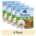 thumbnail image 1 of (4 pack) Blue Buffalo Nudges Jerky Cuts Dog Treats Made with Real Chicken, 8-oz. Bag, 1 of 11