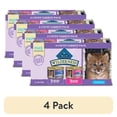 thumbnail image 1 of (4 pack) Blue Buffalo Wilderness Wet Kitten Food, Chicken & Salmon Variety Pack, 3-oz. (6 Count), 1 of 13