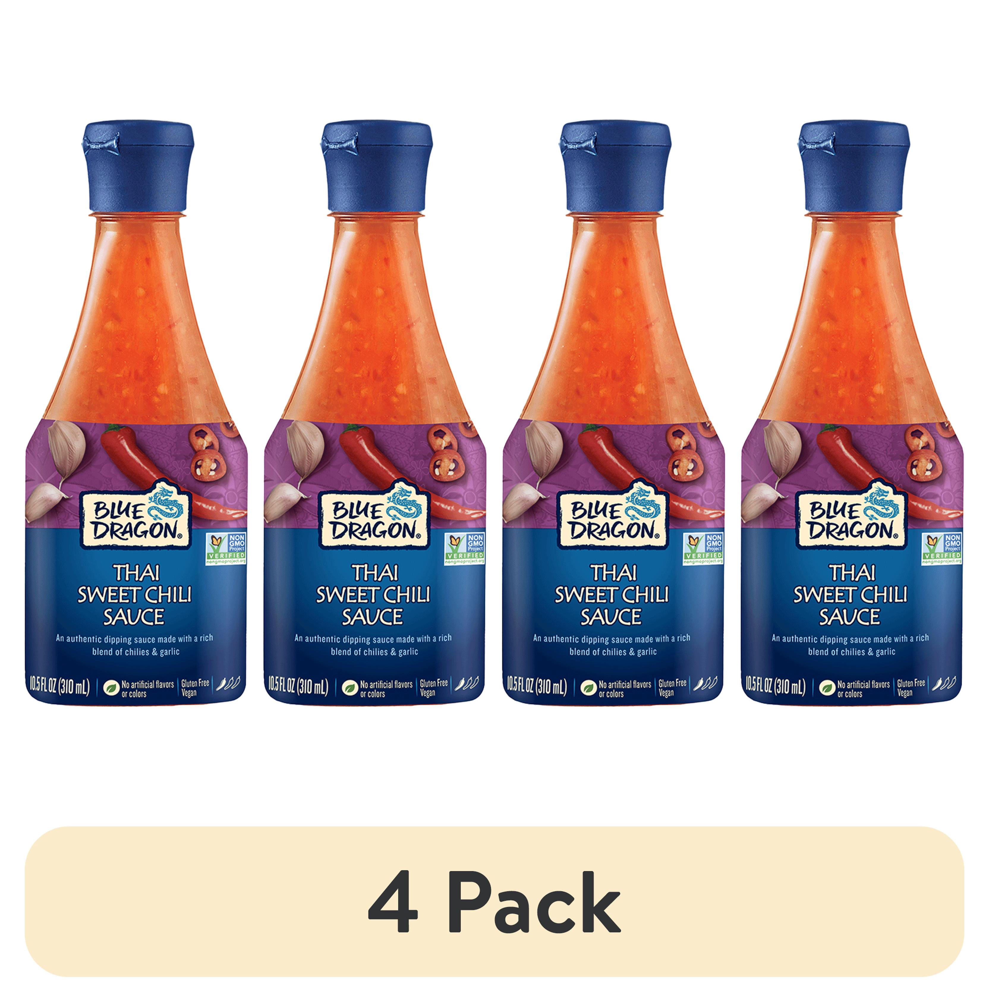 (4 pack) Blue Dragon Thai Sweet Chili Sauce, 10.5 oz