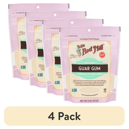 (4 pack) Bob's Red Mill Guar Gum, 8-ounce